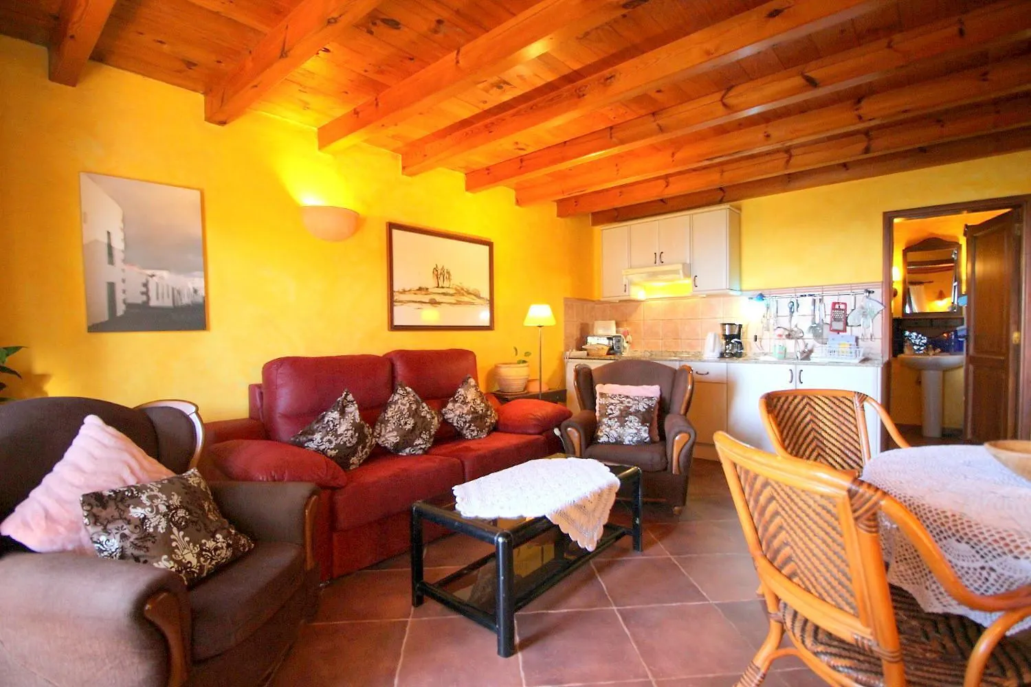 Roco 3 - Grosser Pool, Sauna, Meerblick, Entspannung Fuer 2 Personen La Asomada  Apartment La Asomada (Lanzarote)