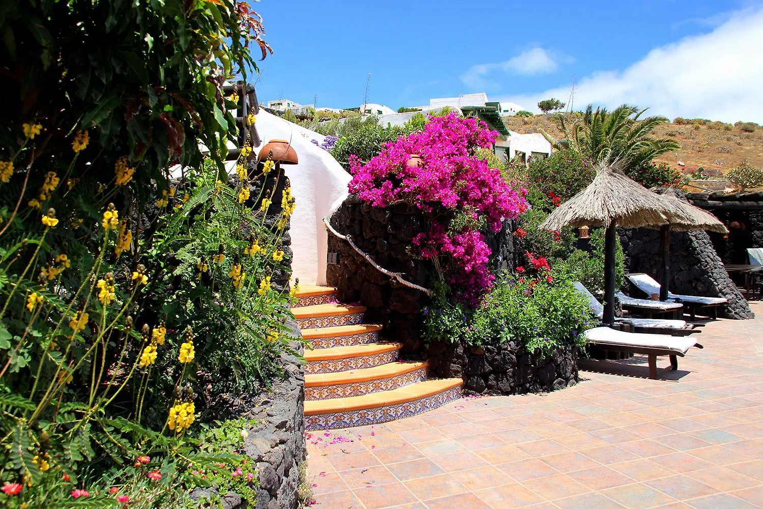 Roco 3 - Grosser Pool, Sauna, Meerblick, Entspannung Fuer 2 Personen La Asomada  La Asomada (Lanzarote)